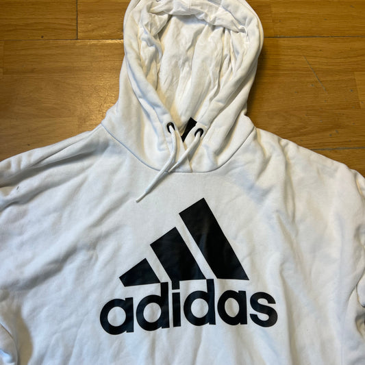 Sweat à capuche blanc - Adidas - Taille M