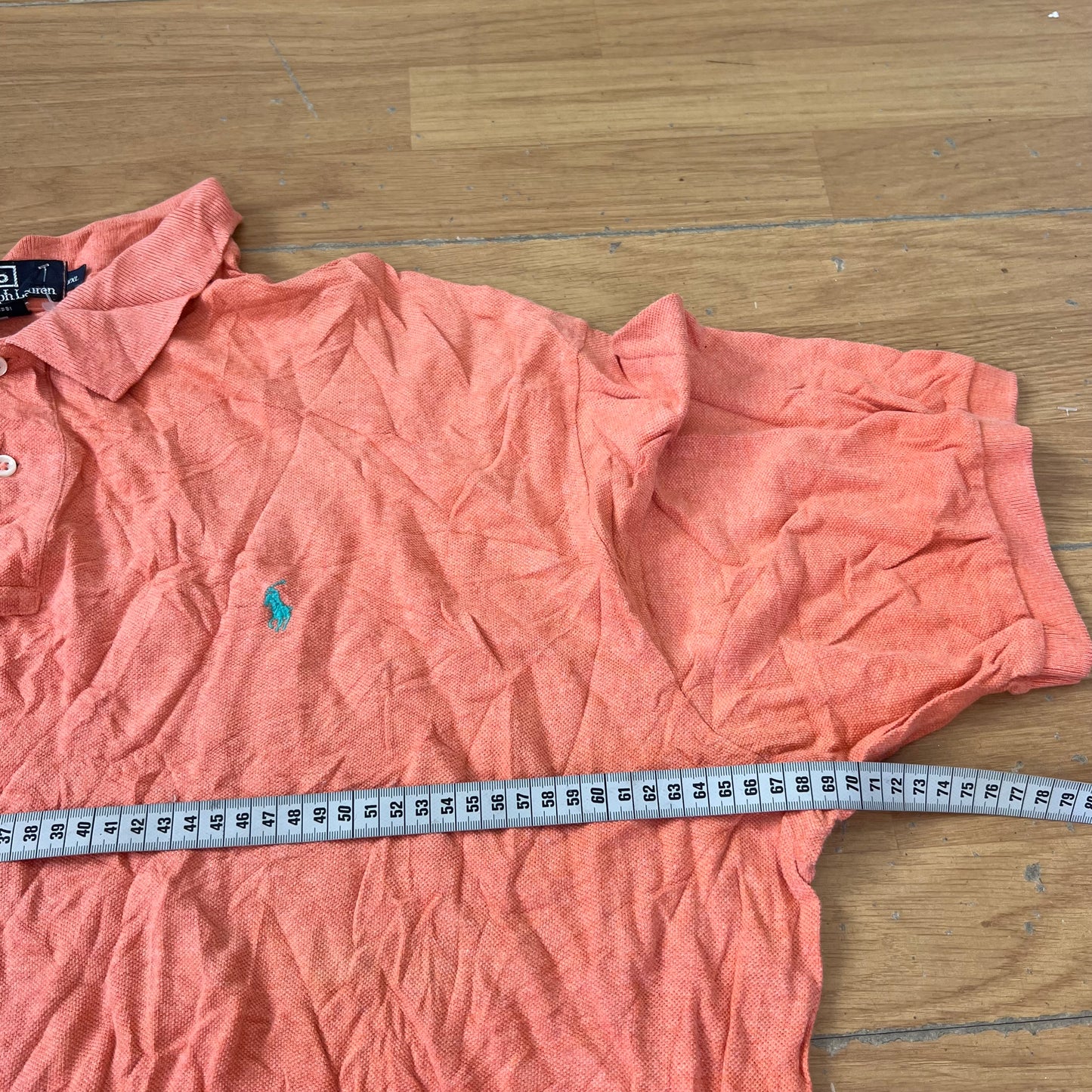 Polo saumon - Ralph Lauren - Taille XXL