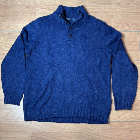 Pull à boutons Nautica – Taille L