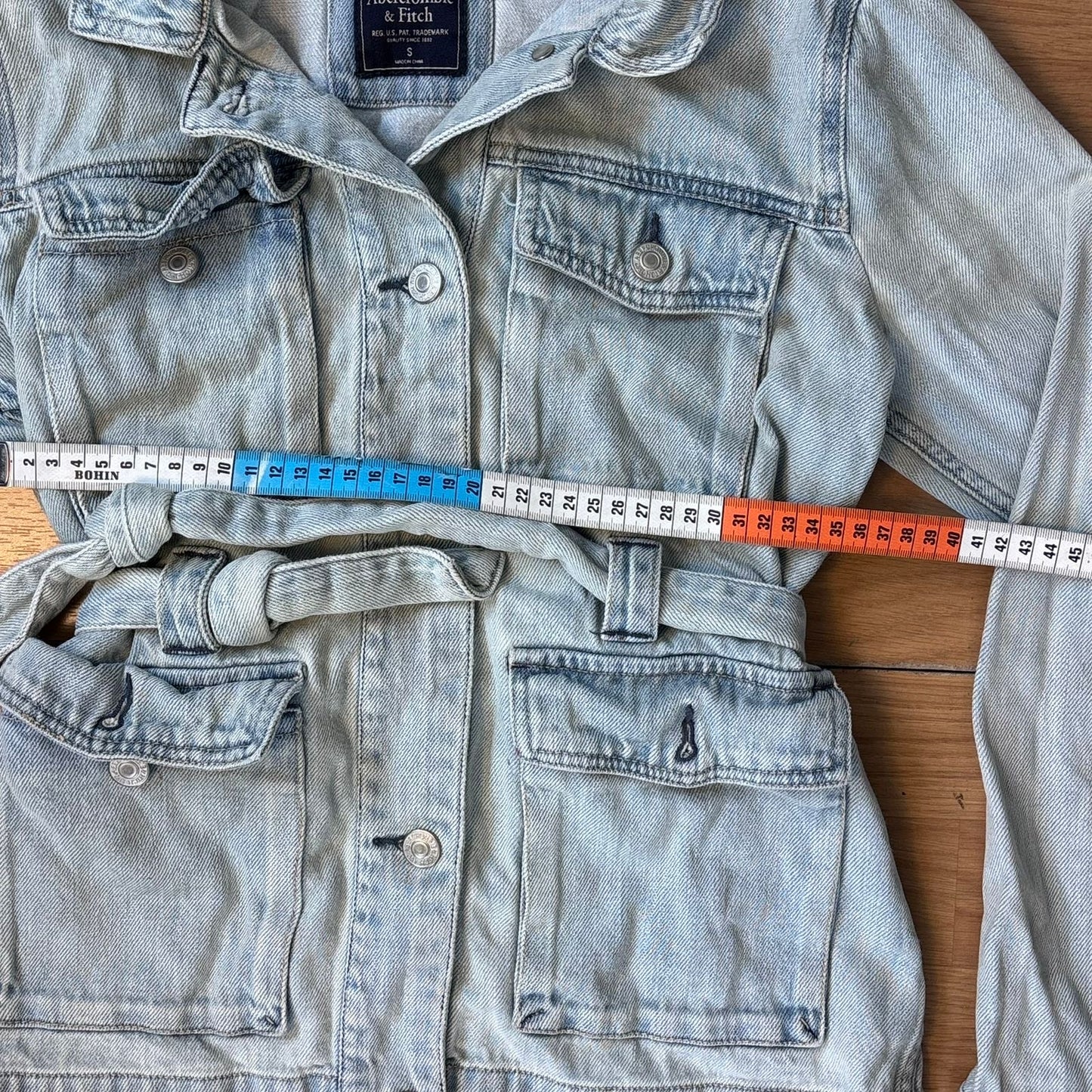 Veste en jean Abercrombie & Fitch – Femme – Taille S