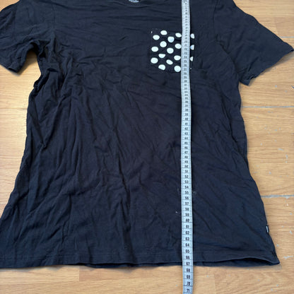 T-shirt noir poche à pois - Nike - Taille M