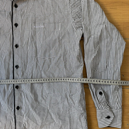 Chemise à carreaux noir & blanc Polo Taille 43