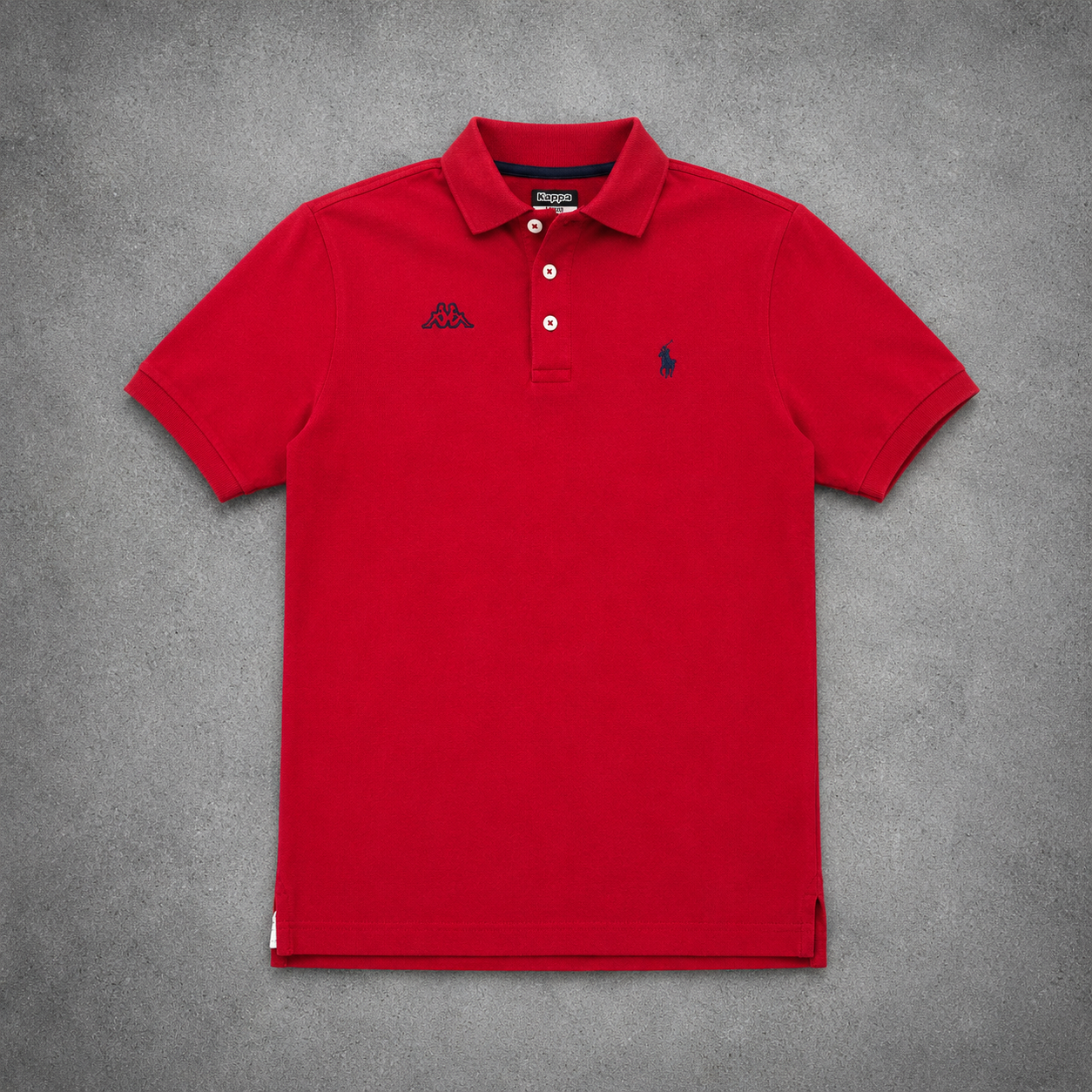 Polo rouge - Kappa - Taille L