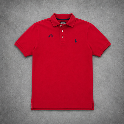 Polo rouge - Kappa - Taille L