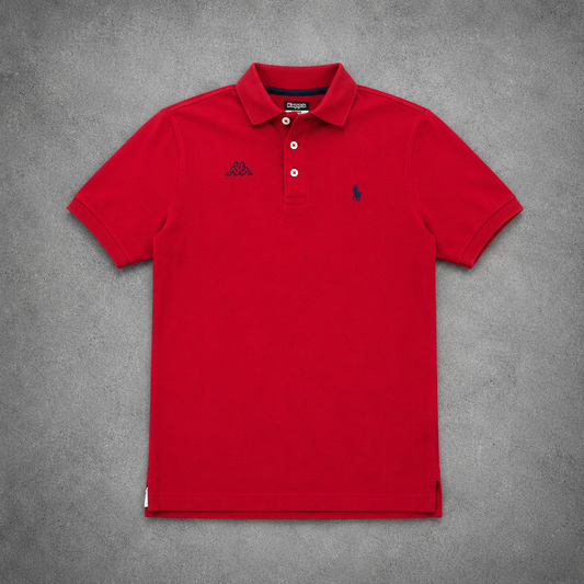 Polo rouge - Kappa - Taille L