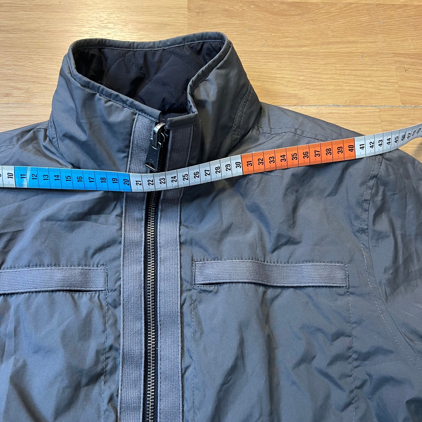 Blouson bomber réversible noir et kaki foncé - Tommy Hilfiger - Taille M