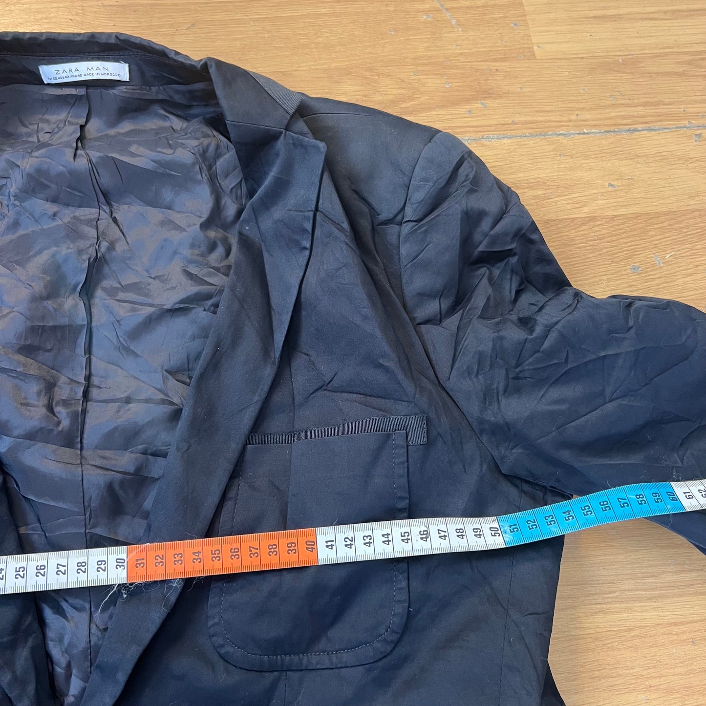 Blazer noir - Zara Man - Taille 52 (EU)