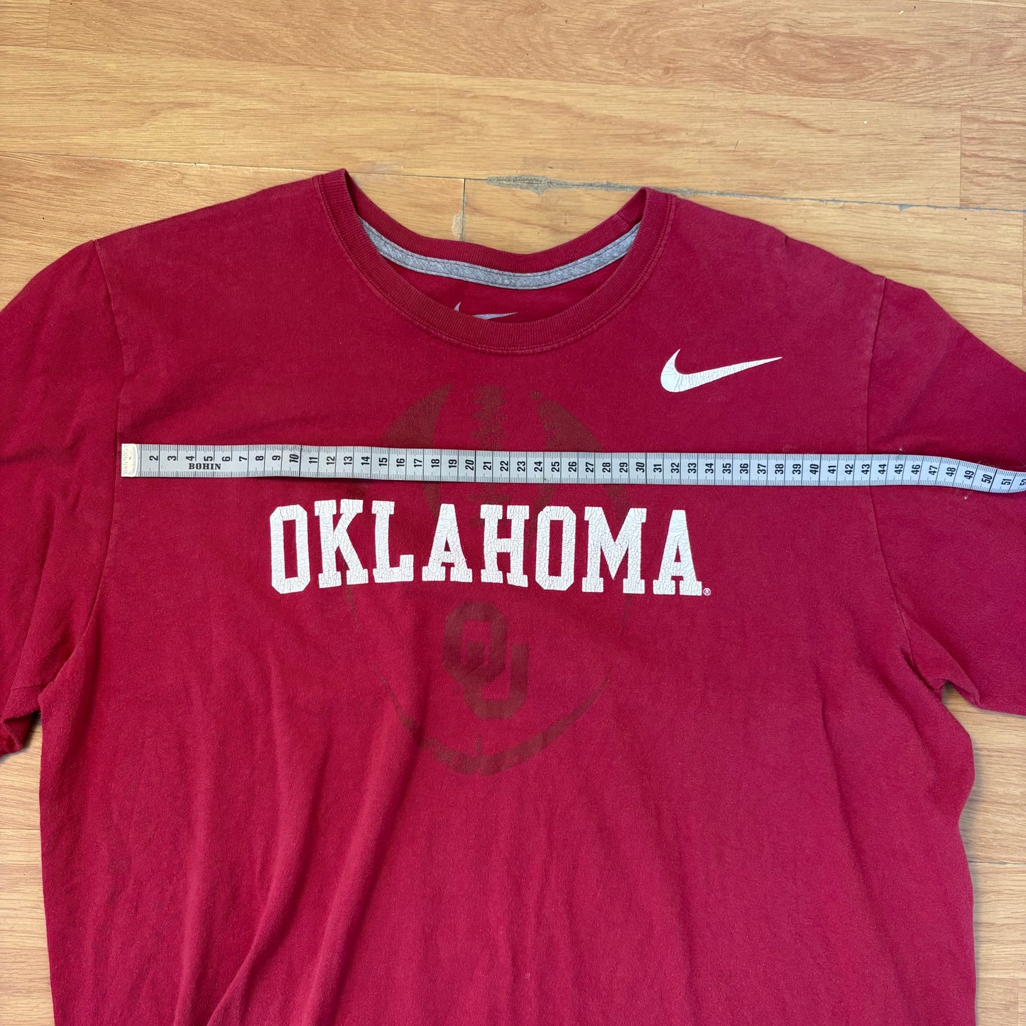 T-shirt rouge Oklahoma - Nike - Taille L