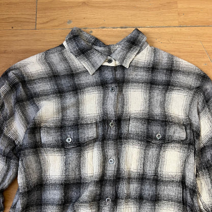 Chemise à carreaux gris - Taille S