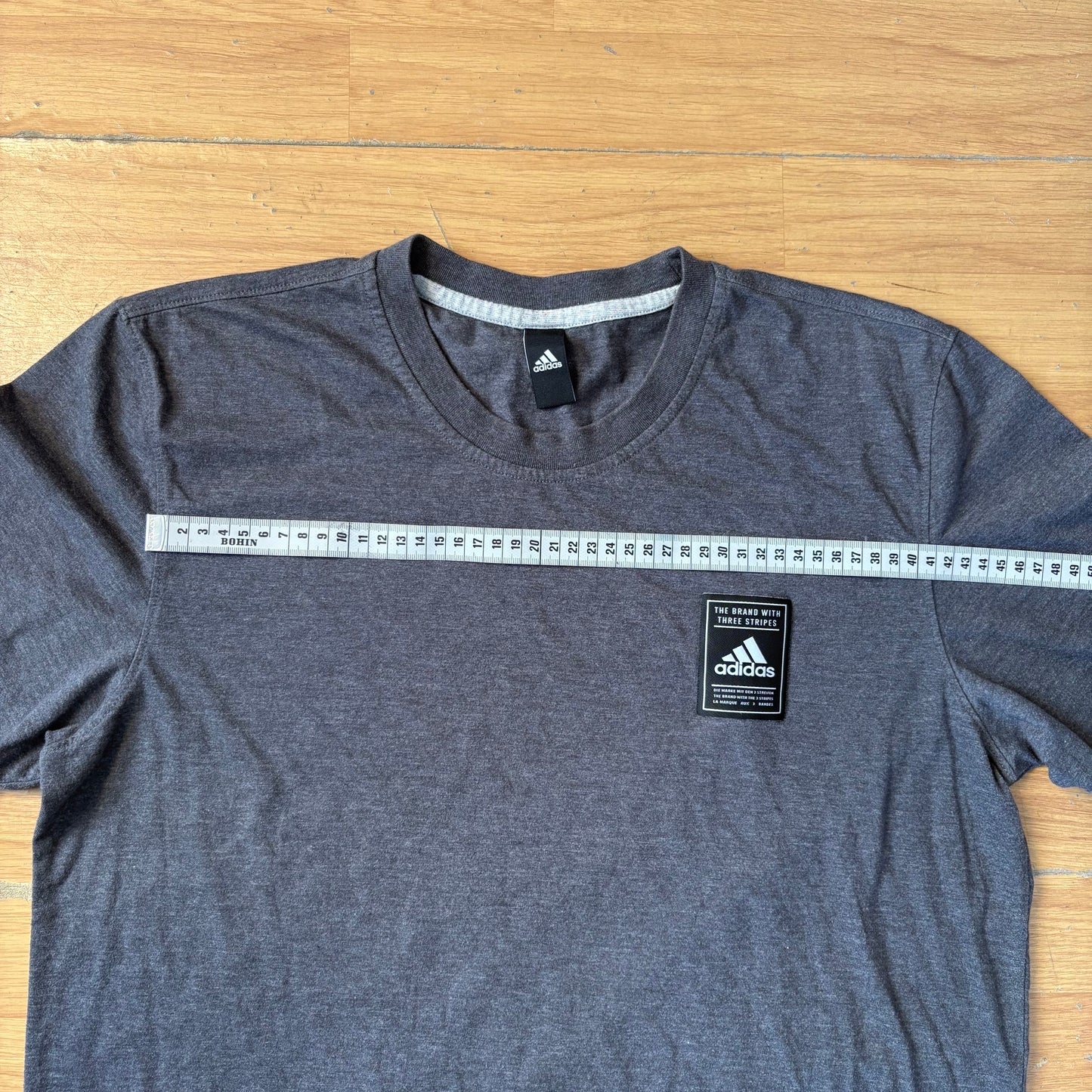 T-shirt gris - Adidas - Taille M