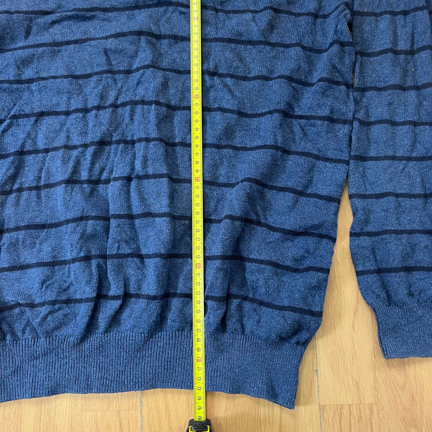 Pull rayé bleu - Tommy Hilfiger - Taille XXL