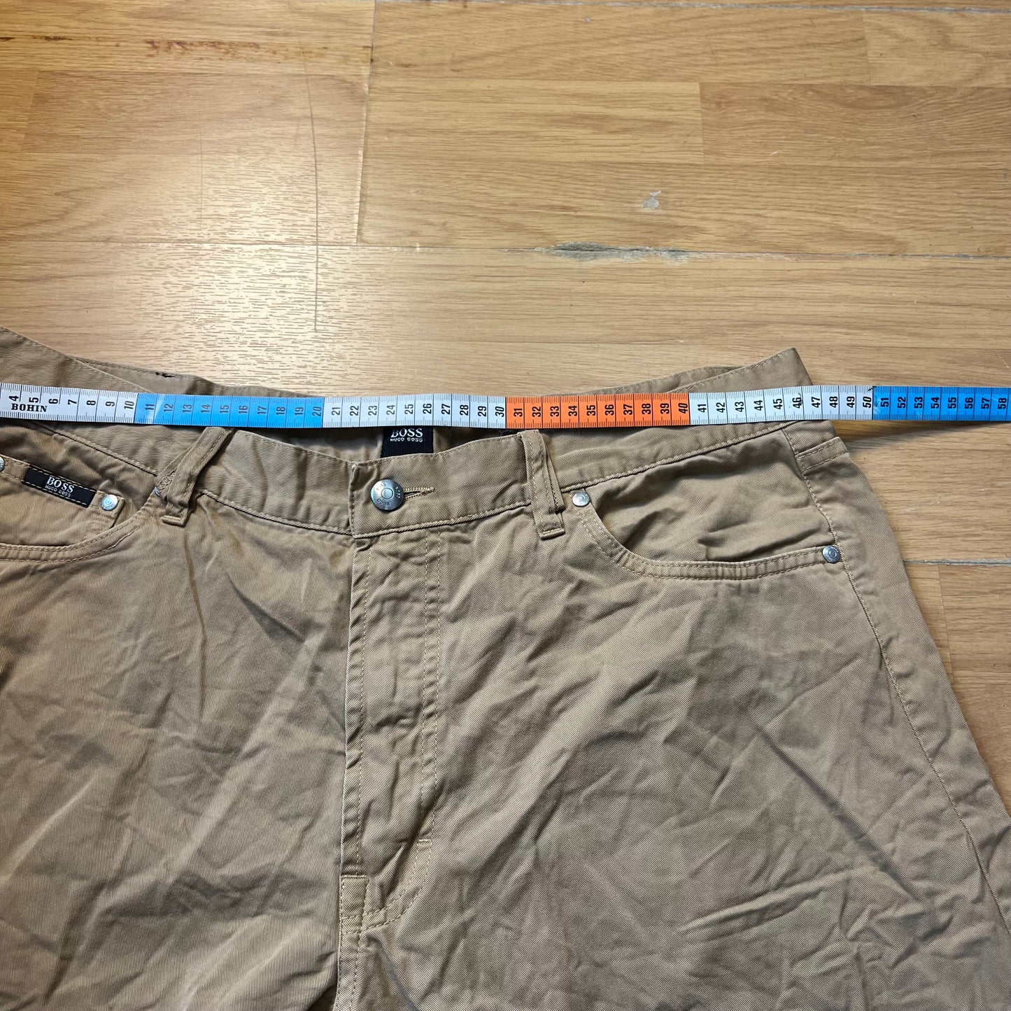 Pantalon beige - Hugo Boss - Taille W40 L32