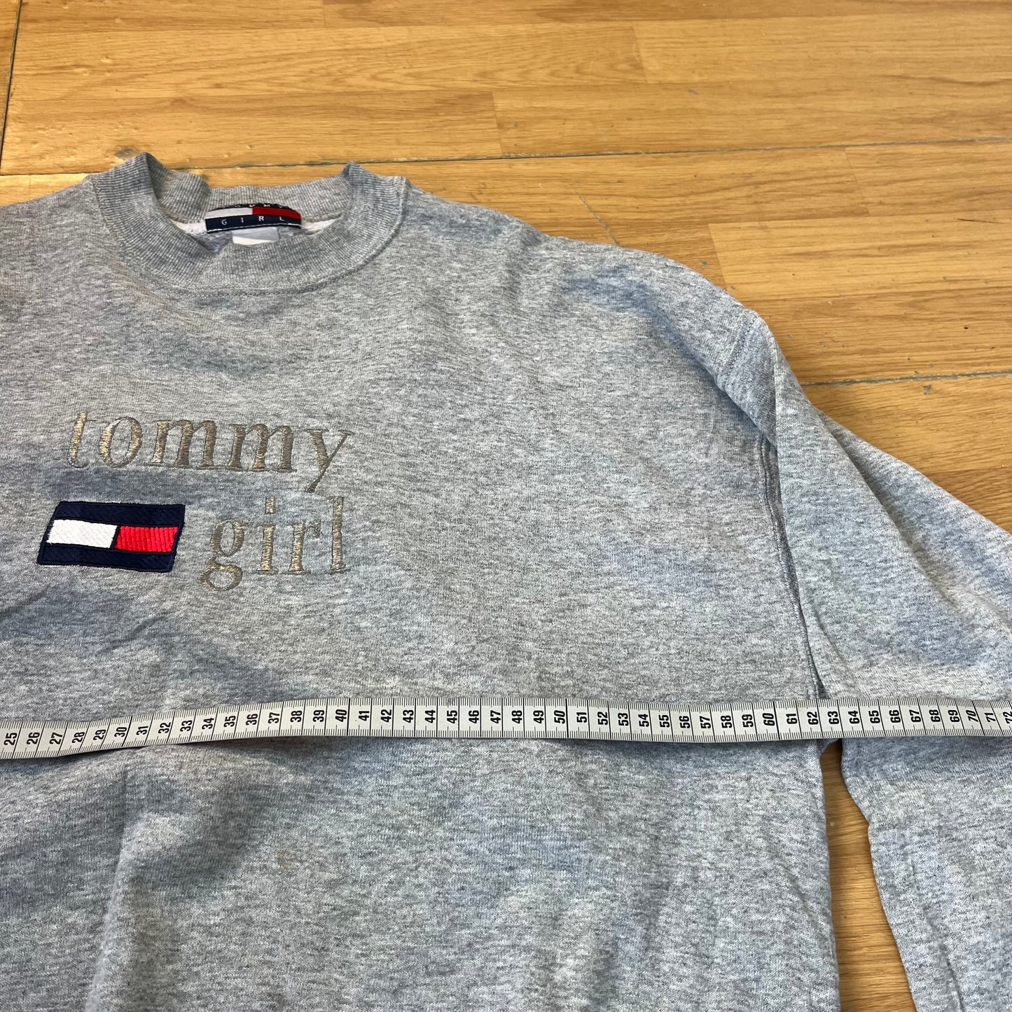 Sweat gris sans capuche - Tommy Hilfiger - Taille L/XL