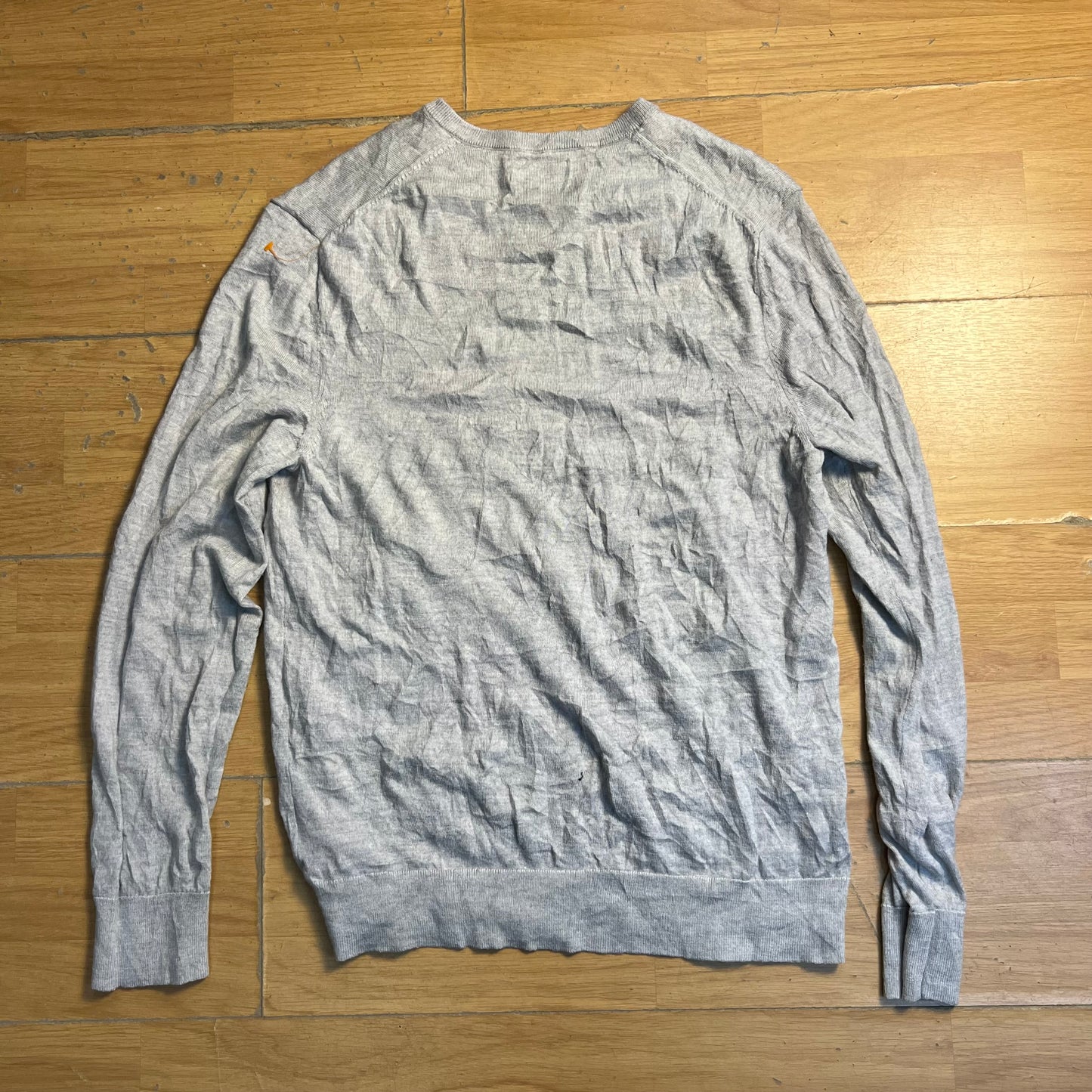 Pull col V gris Calvin Klein – Taille L