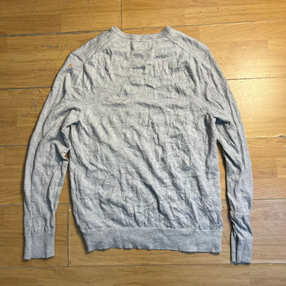 Pull col V gris Calvin Klein – Taille L