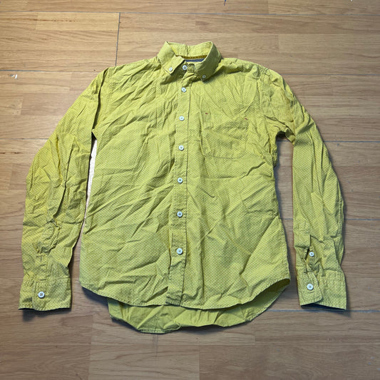 Chemise jaune moutarde - Candry Fantasy - Taille M