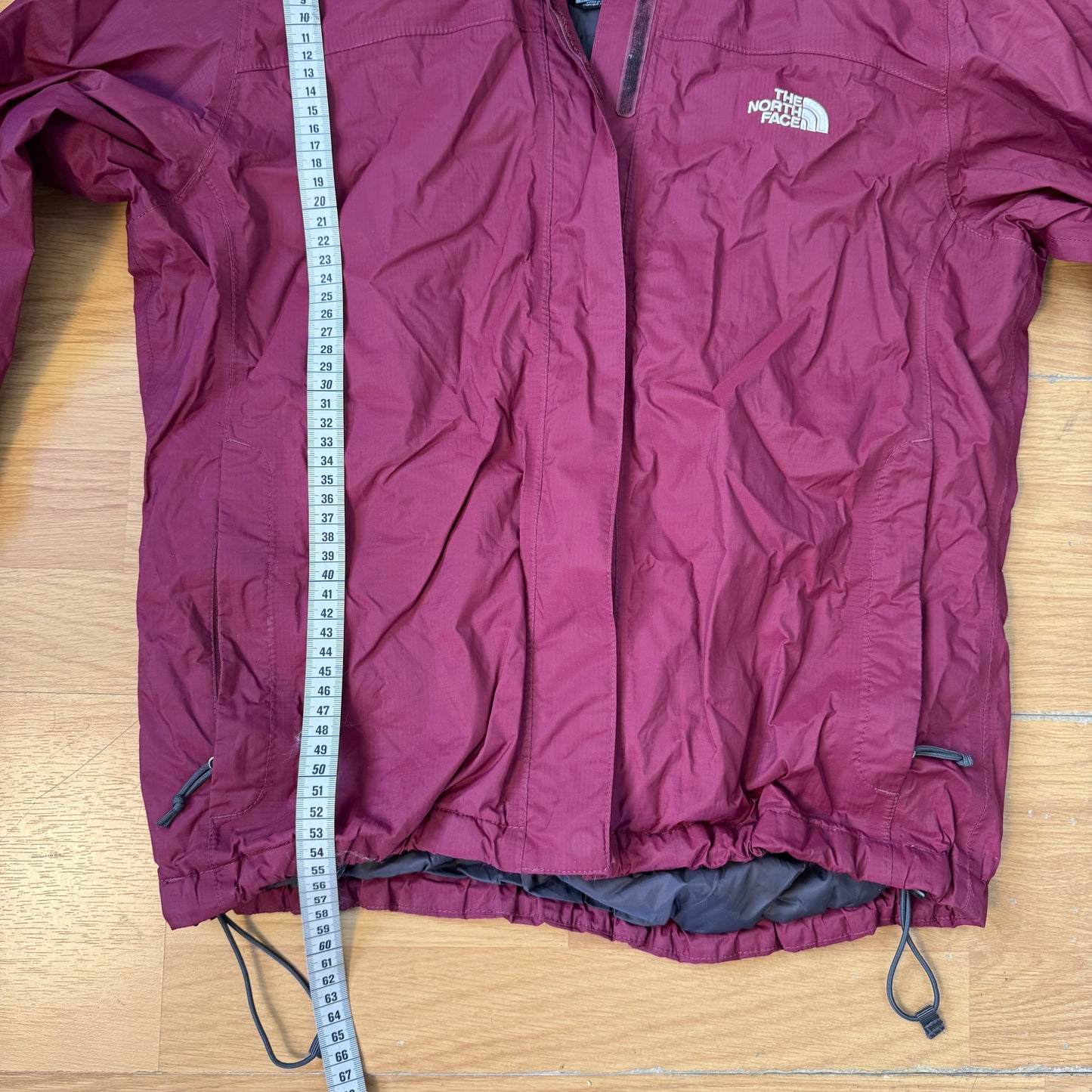 Parka imperméable femme The North Face – Couleur betterave – Taille S