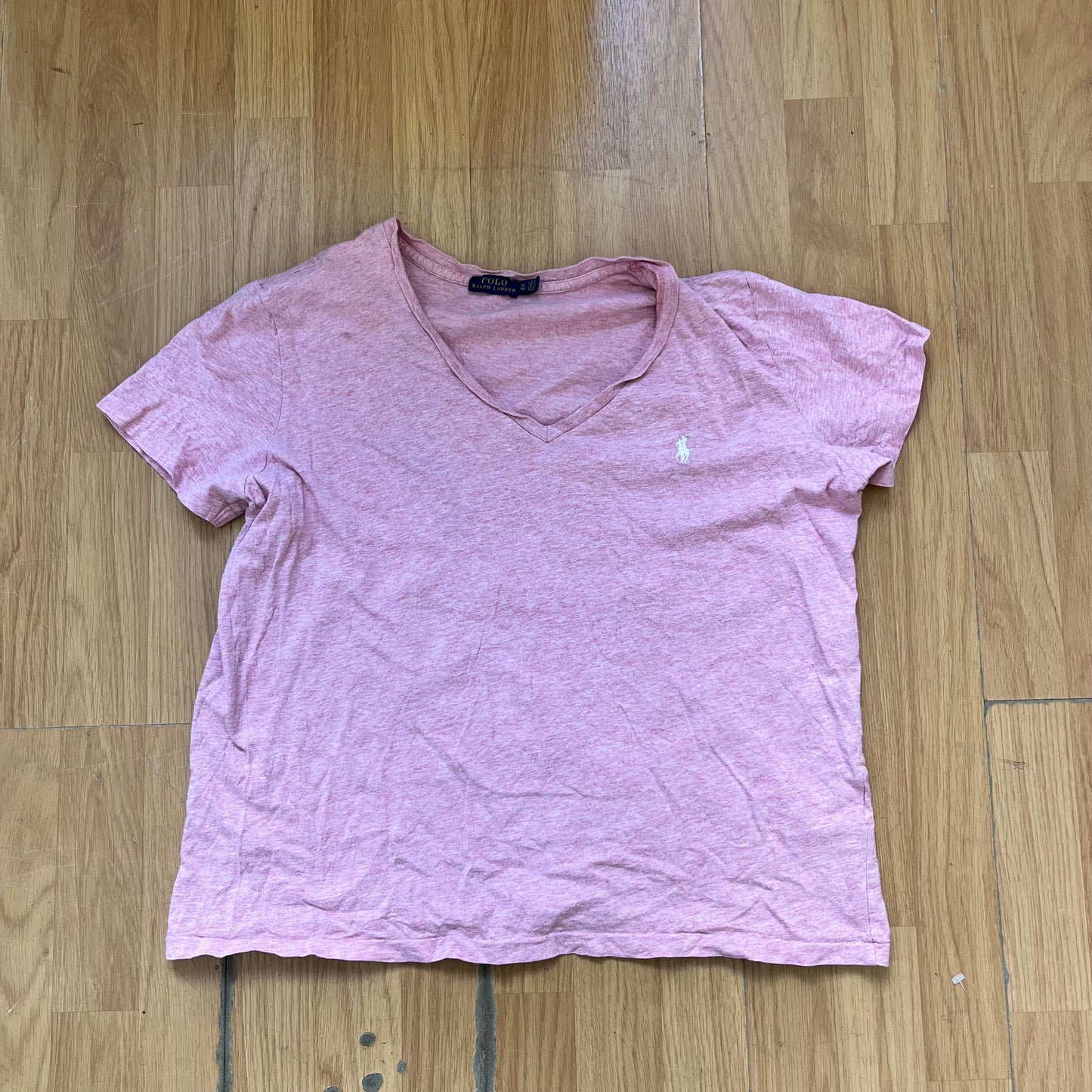 T-shirt Ralph Lauren rose clair – Taille XL