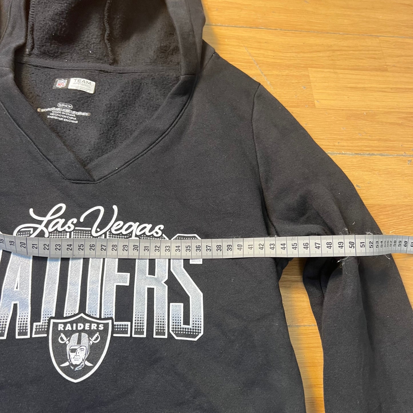 Sweat à capuche noir - NFL (femme) - Taille S