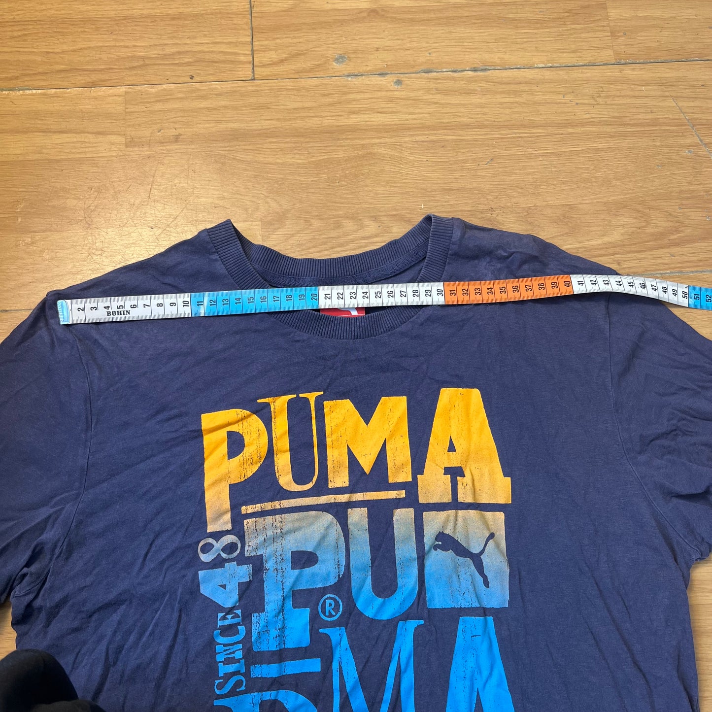 T-shirt bleu foncé - Puma - Taille M