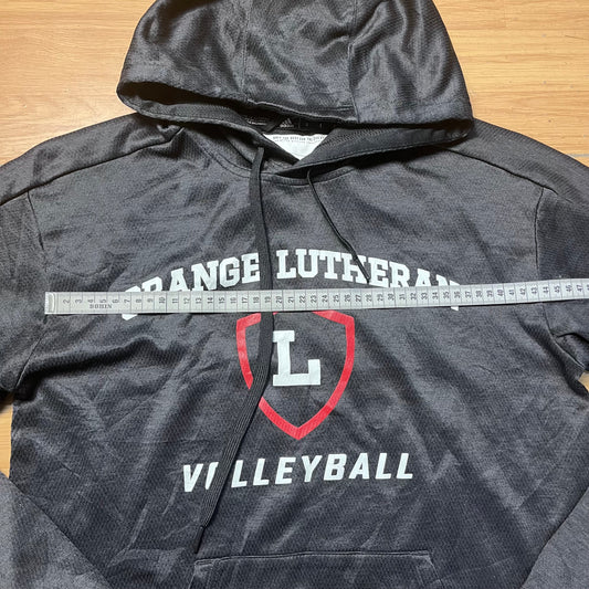 Hoodie gris Orange Lutheran Volleyball - Adidas - Taille S