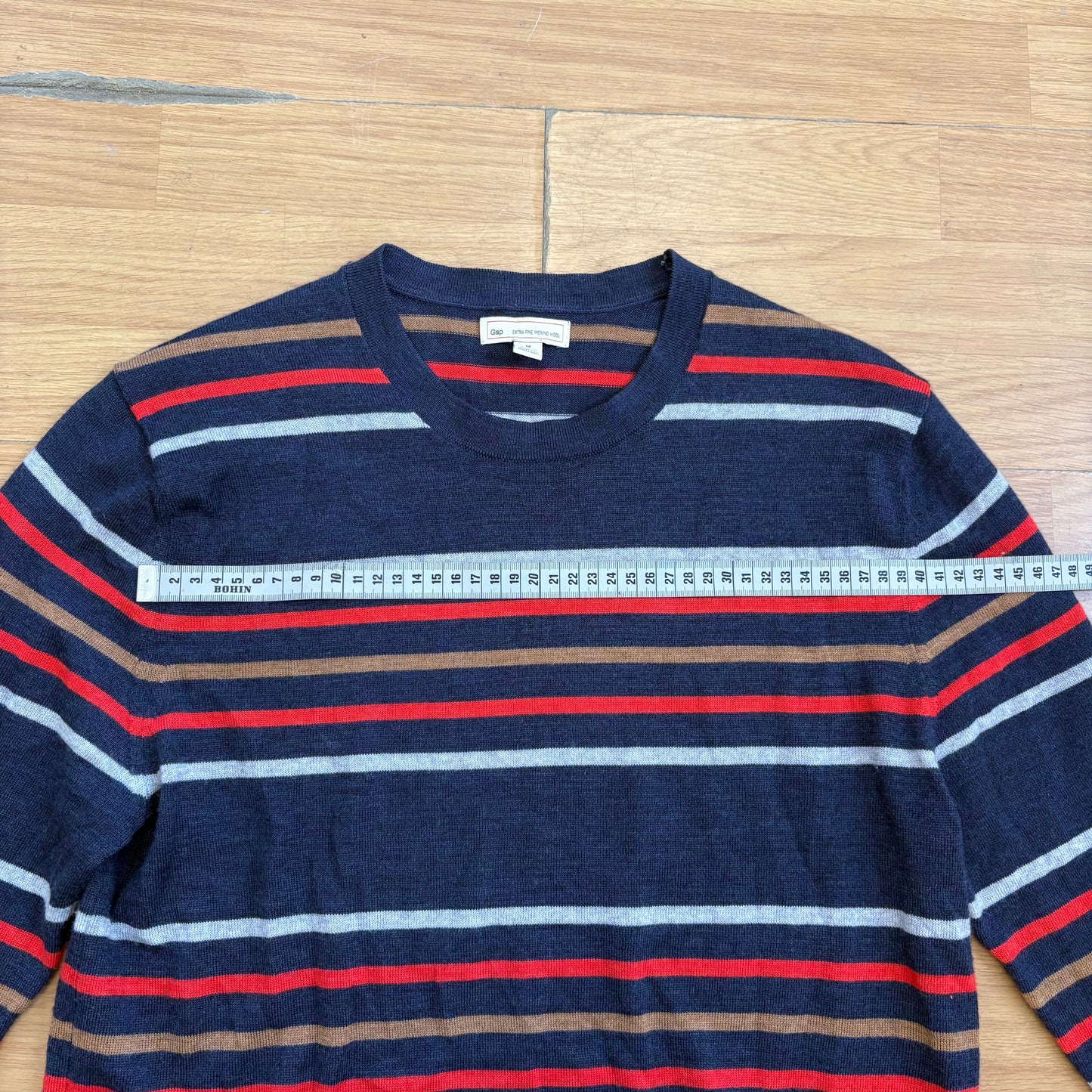 Pull en maille rayé bleu - Gap - Taille M