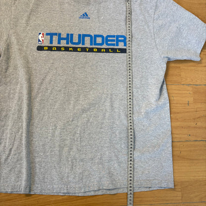 T-shirt gris NBA - Adidas - Taille L