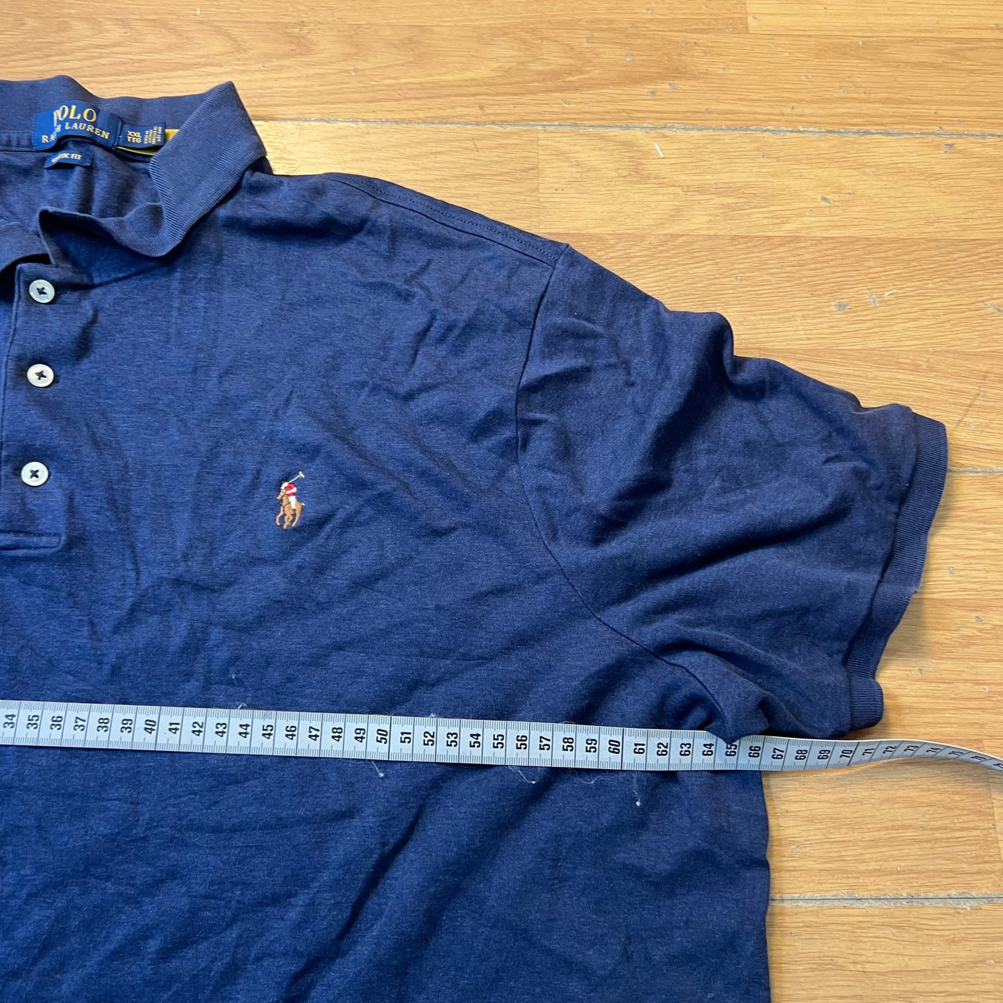 Polo bleu - Ralph Lauren - Taille XXL