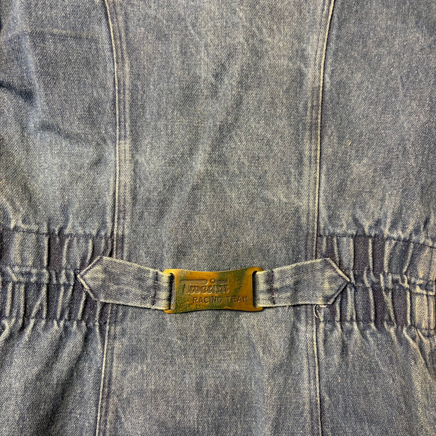 Veste en denim bleu foncé Tweans – Taille M