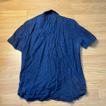 Chemise manches courtes bleu foncé - Taille L