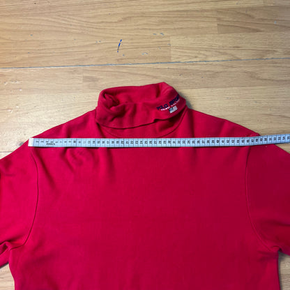 Pull col roulé rouge - Polo Sport Ralph Lauren - Taille L
