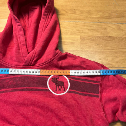 Sweat à capuche rouge - Abercrombie & Fitch (enfant) - Taille 15/16
