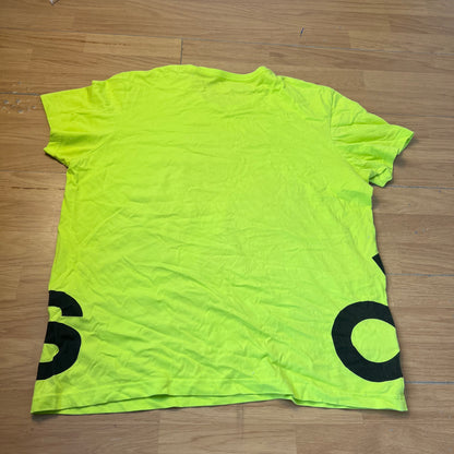 T-shirt vert fluo - Adidas - Taille XL
