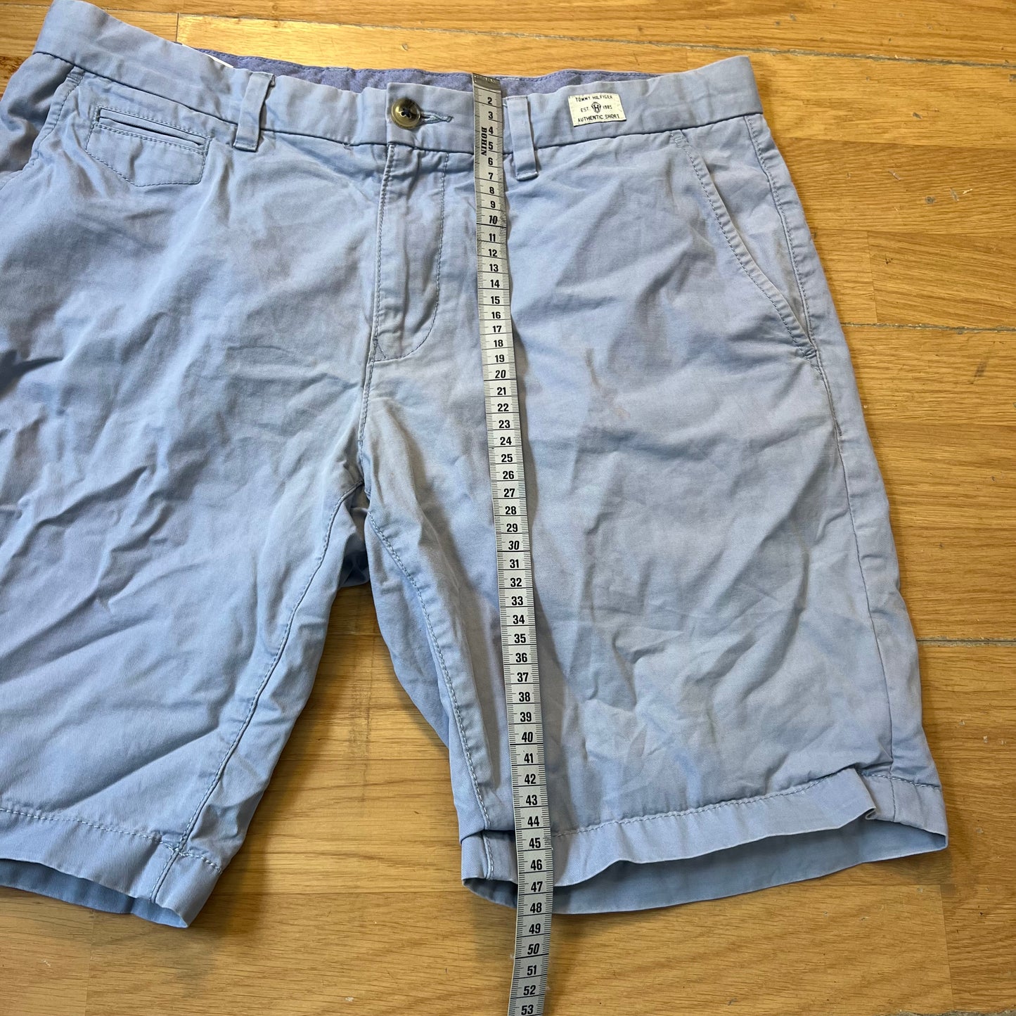 Short bleu-gris - Tommy Hilfiger - Taille 34