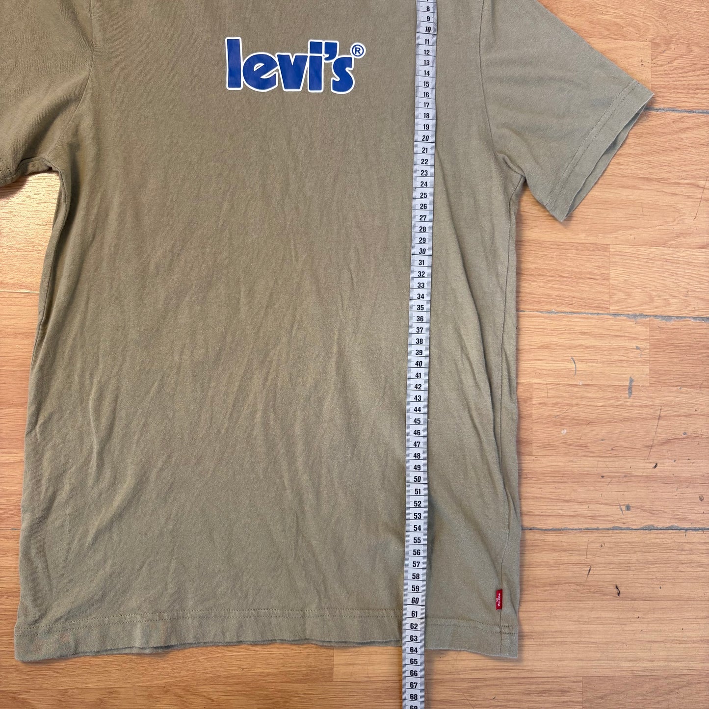 T-shirt kaki vintage - Levi’s - Taille 14 ans