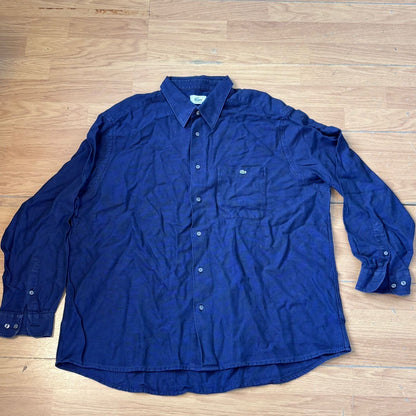 Chemise Lacoste – Taille XL – Bleu foncé