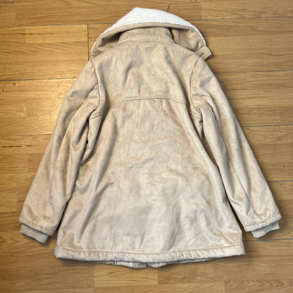 Veste mouton crème boutonnée by ZAINAB