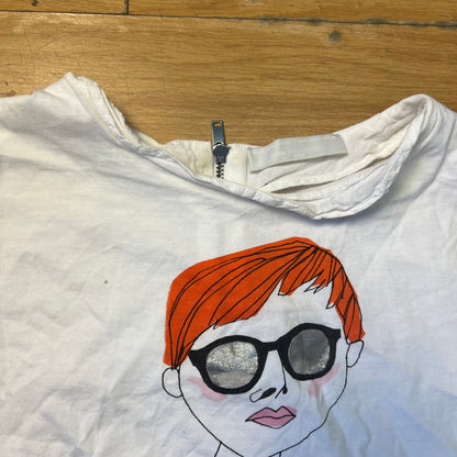 Top blanc chic by ZAINAB