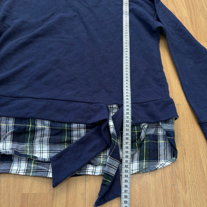 Pull chemise à nœud bleu - Izod - Taille M