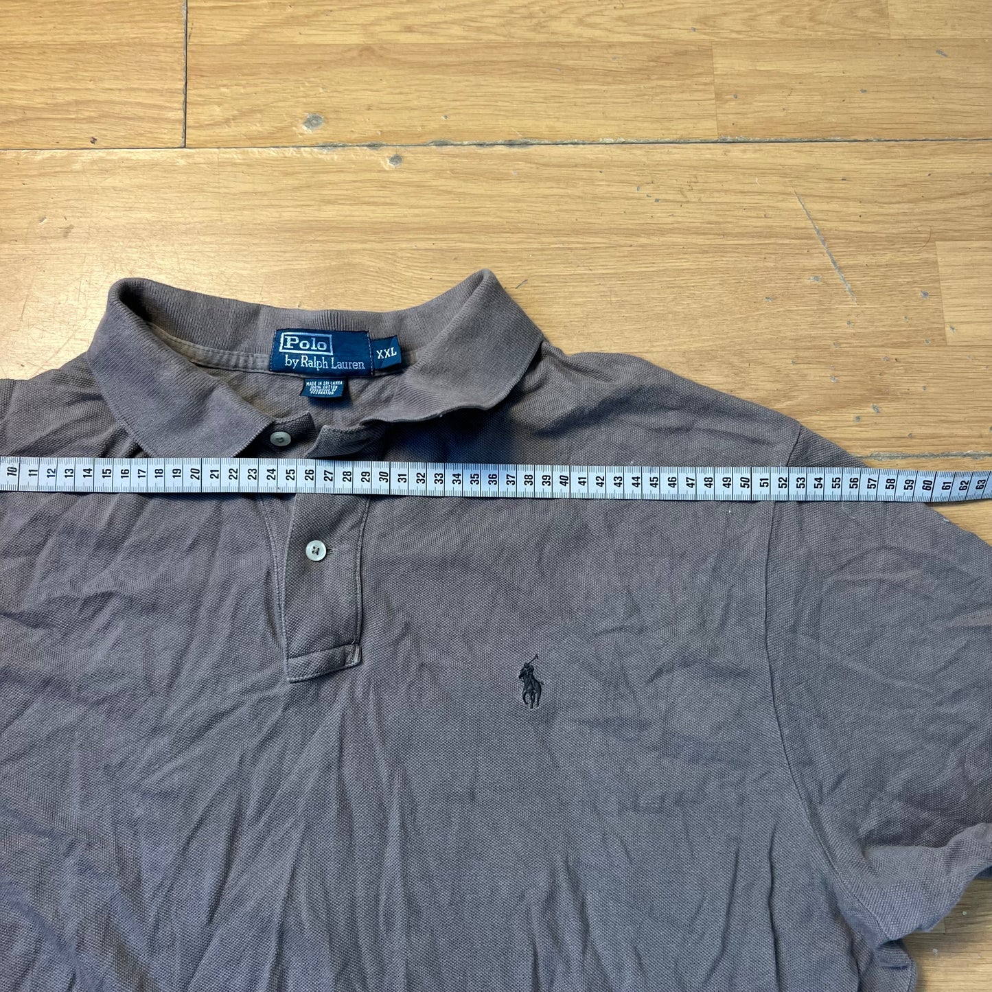 Polo marron - Ralph Lauren - Taille XXL