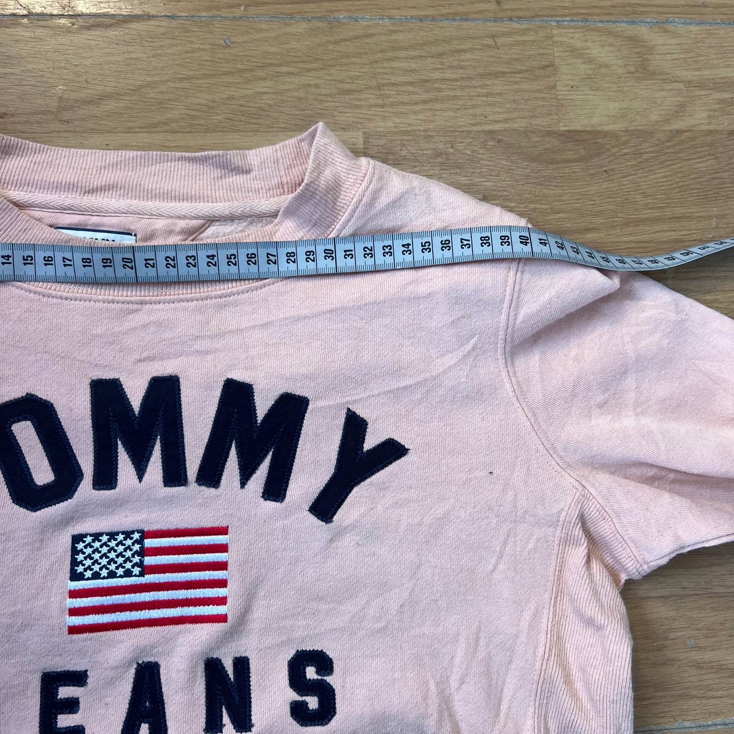 Sweat saumon clair - Tommy Hilfiger - Taille S