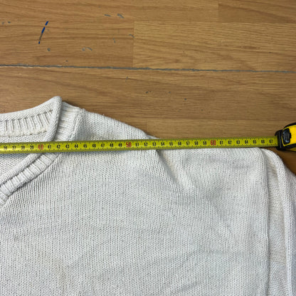 Pull blanc col V - Fila - Taille L