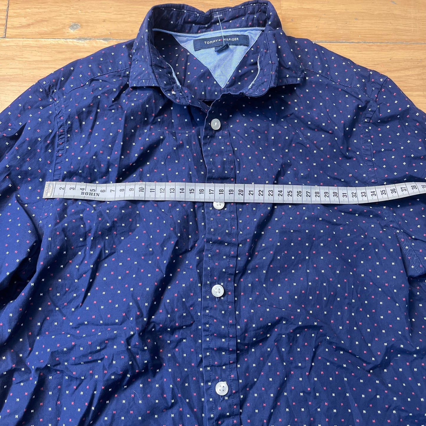 Chemise bleue Tommy Hilfiger – Taille – XS