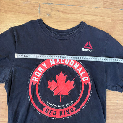 T-shirt noir Red King Montreal - Reebok - Taille M