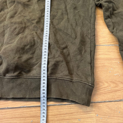 Sweat vert et rose sans capuche - Tommy Hilfiger - Taille XL