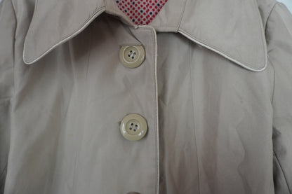 Trench beige fluide – BY ZAINAB