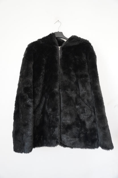 Manteau fourrure noir – Taille – M