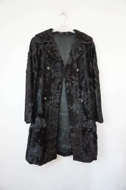 Manteau fourrure noir – Taille – M