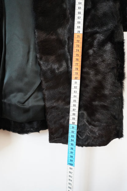 Manteau fourrure noir – Taille – M