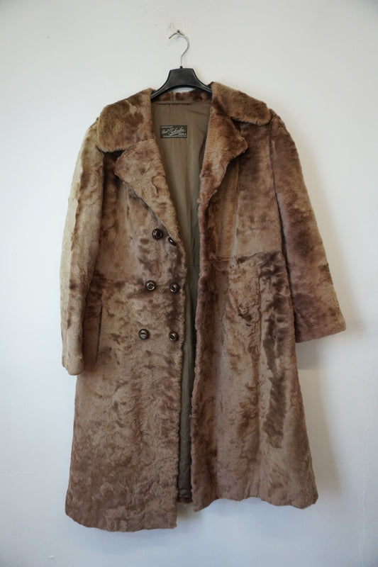 Manteau fourrure marron Paul Elenka – Taille – L